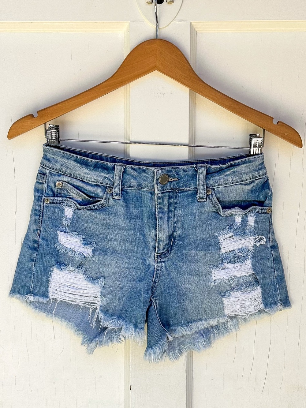 🩵Distressed Jean Shorts
